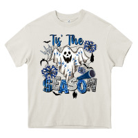 Cream Tis' The Season Cheer Ghost Heavy Core Tee - BarkalooDesign