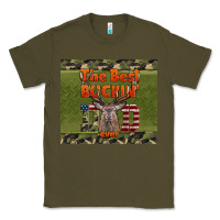 Army Green Best Bucking Dad Ever Classic Tee - LillyAllenDesigns