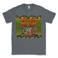 Charcoal Heather Best Bucking Dad Ever Classic Tee - LillyAllenDesigns