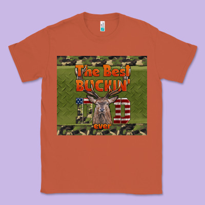 Best Bucking Dad Ever Classic Tee Designed By Lillyallendesigns