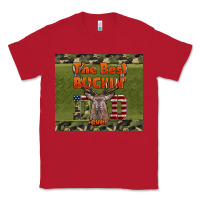 Red Best Bucking Dad Ever Classic Tee - LillyAllenDesigns