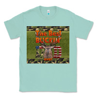 Seafoam Best Bucking Dad Ever Classic Tee - LillyAllenDesigns