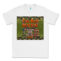 White Best Bucking Dad Ever Classic Tee - LillyAllenDesigns