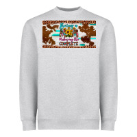 Being A Mom Makes My Life Complete License Plate Heavyweight Sweatshirt | Teevron