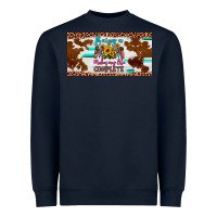 Navy being a mom makes my life complete license plate Heavyweight Sweatshirt - Artiststas