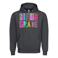 Smoke fifth grade Zipper Hoodie - NancyCooperArtShop
