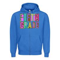 True Royal fifth grade Zipper Hoodie - NancyCooperArtShop