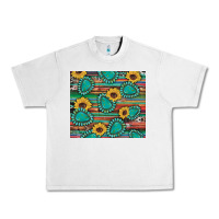 Lunar Rock western gemstone sunflowers serape cowhide glitter wooden Urban Heavy Tee - Artiststas