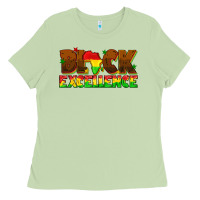 Matcha black excellence juneteenth Ladies Tee - texasbilliewilder