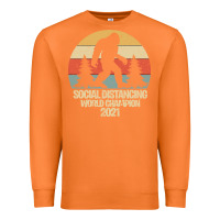 Carrot Bigfoot Social Distancing World Champion Premium Sweatshirt - Bettercallsaul