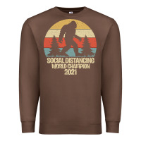 Chestnut Bigfoot Social Distancing World Champion Premium Sweatshirt - Bettercallsaul