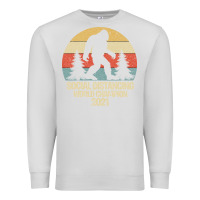 Dove Grey Bigfoot Social Distancing World Champion Premium Sweatshirt - Bettercallsaul