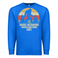True Royal Bigfoot Social Distancing World Champion Premium Sweatshirt - Bettercallsaul