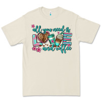 Bone all you need is love and coffee Premium Tee - AdoDesignShop