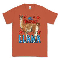 Copper All American Llama Classic Tee - LillyAllenDesigns