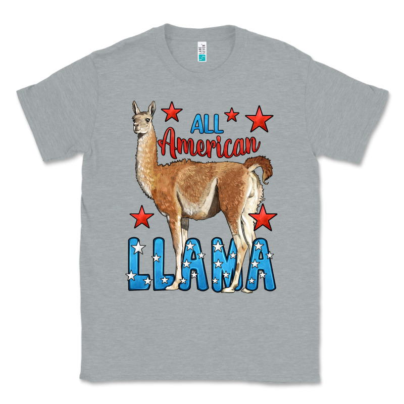 All American Llama Classic Tee by LillyAllenDesigns | Teevron