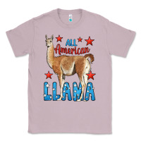 Lilac All American Llama Classic Tee - LillyAllenDesigns