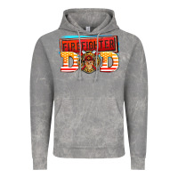 Cloud Rock firefighter dad Vintage Hoodie - AdoDesignShop
