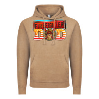 Vintage Coffee firefighter dad Vintage Hoodie - AdoDesignShop