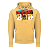 Vintage Mustard firefighter dad Vintage Hoodie - AdoDesignShop