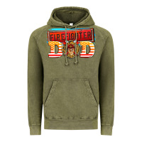 Vintage Olive firefighter dad Vintage Hoodie - AdoDesignShop