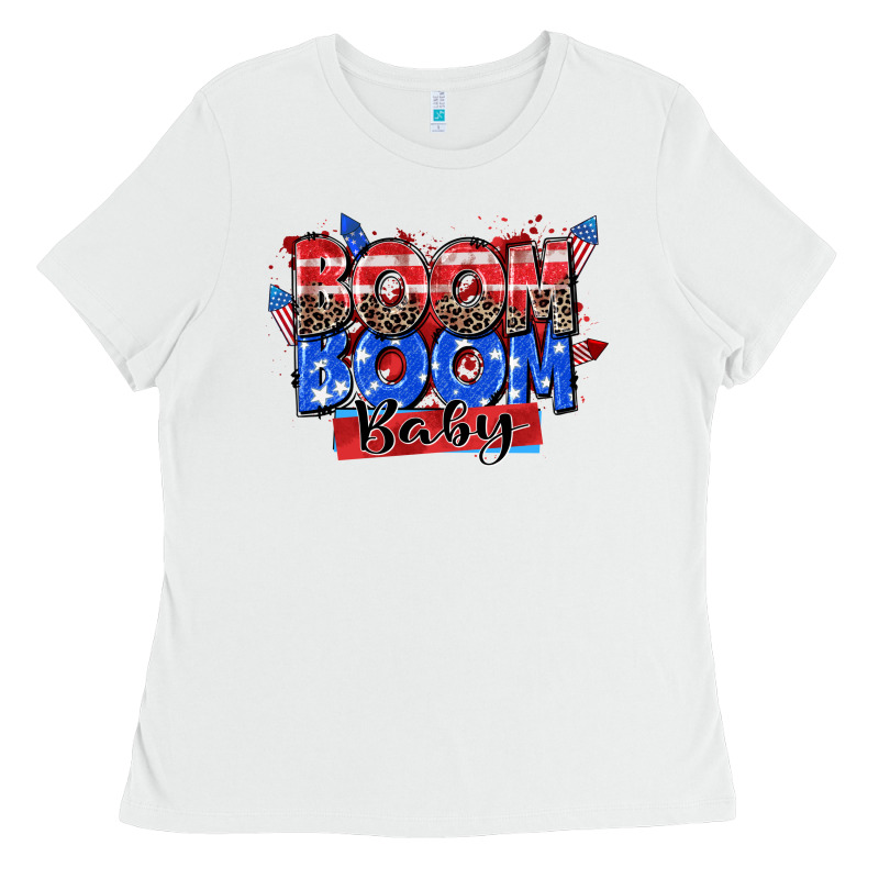 Boom Boom Baby Ladies Tee by Zillion Design Studio | Teevron