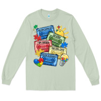 Matcha autism cassette tapes Long Sleeve Tee - MaliasSmallBusiness