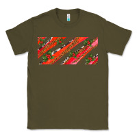 Army Green leopar and cowhide with mistletoe Classic Tee - AdoDesignShop