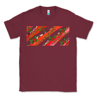 Burgundy leopar and cowhide with mistletoe Classic Tee - AdoDesignShop