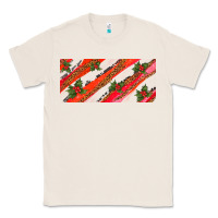 Natural leopar and cowhide with mistletoe Classic Tee - AdoDesignShop