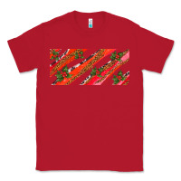 Red leopar and cowhide with mistletoe Classic Tee - AdoDesignShop