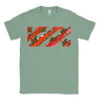Sage leopar and cowhide with mistletoe Classic Tee - AdoDesignShop