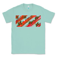Seafoam leopar and cowhide with mistletoe Classic Tee - AdoDesignShop