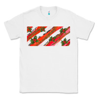 White leopar and cowhide with mistletoe Classic Tee - AdoDesignShop