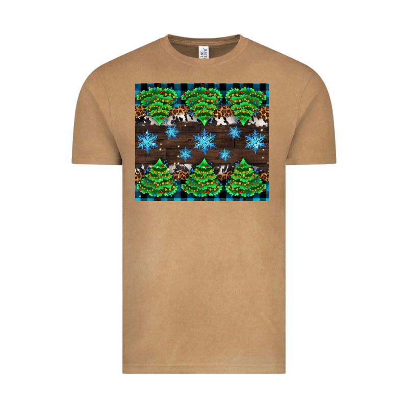 Christmas Tree With Snow Vintage Tee by AdoDesignShop | Teevron
