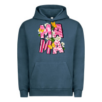 Pigment Midnight Navy Mama Mother's Day Urban Hoodie - CowGirlArtShop