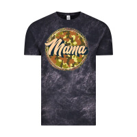 Cloud Black mama   camouflage Vintage Tee - JahusDesignShop