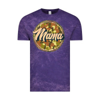 Cloud Purple mama   camouflage Vintage Tee - JahusDesignShop