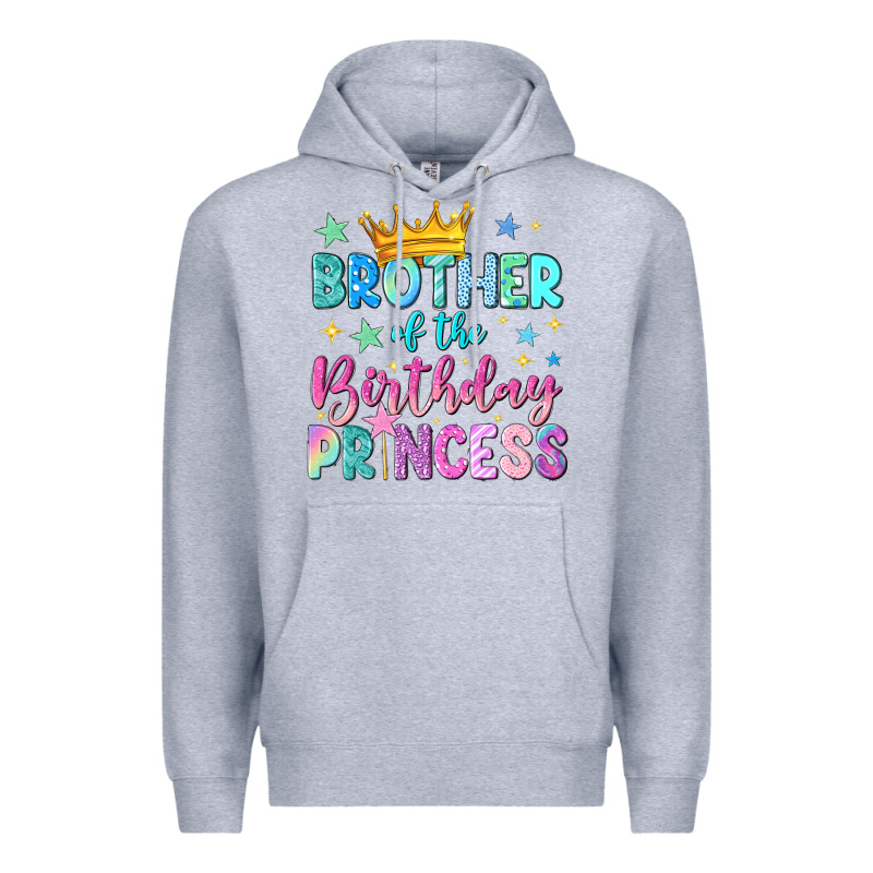 Brother Of The Birthday Princess Premium Hoodie by NancyCooperArtShop | Teevron