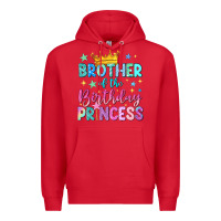 Red brother of the birthday princess Premium Hoodie - NancyCooperArtShop