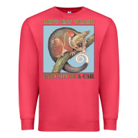 Cardinal Let's Eat Trash & Get Hit By A Car Premium Sweatshirt - Bettercallsaul