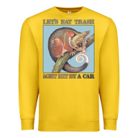 Lemon Let's Eat Trash & Get Hit By A Car Premium Sweatshirt - Bettercallsaul