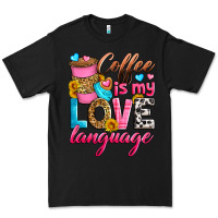 Black coffee is my love language Premium Tee - Zillion Design Studio