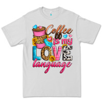 Dove Grey coffee is my love language Premium Tee - Zillion Design Studio