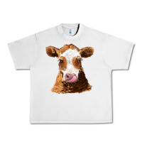 Lunar Rock guernsey cow Urban Heavy Tee - AdoDesignShop