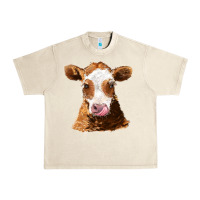 Sandshell guernsey cow Urban Heavy Tee - AdoDesignShop