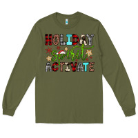 Army Green holiday spirit activate Long Sleeve Tee - JahusDesignShop