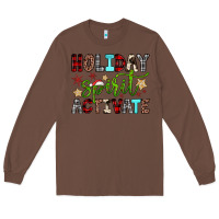Chestnut holiday spirit activate Long Sleeve Tee - JahusDesignShop