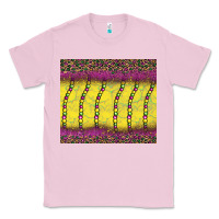 Bubblegum Pink mardi gras bead leopard Classic Tee - BarkalooDesign