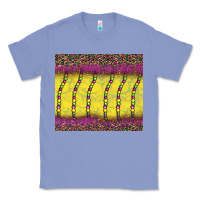Colony Blue mardi gras bead leopard Classic Tee - BarkalooDesign